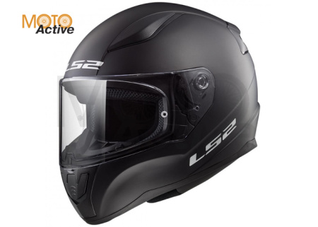 Мотошлем LS2 FF353 Rapid Solid, черный матовый